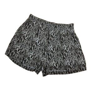 BLANK London Snakeskin Animal Print Flowy Shorts Size Medium